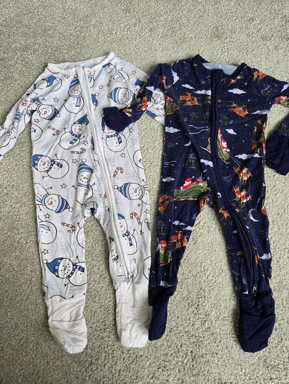 Pair Of Holiday Pajamas